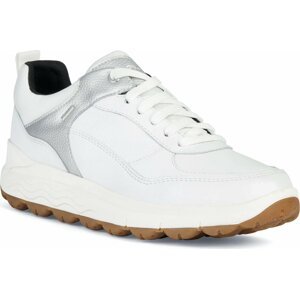 Sneakersy Geox D Spherica 4x4 B Abx D3626D 0467B C0007 White/Silver