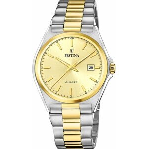 Hodinky Festina Classic F20554-3 Silver/Gold