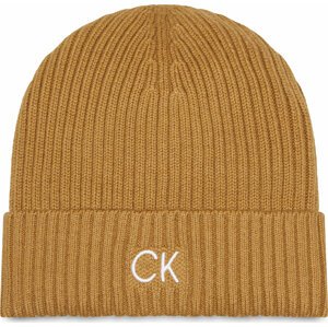 Čepice Calvin Klein Classic Cotton K50K509680KCU Caramel BRW
