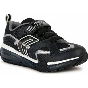 Sneakersy Geox J Bayonyc Boy J36FEE 050FU C0039 DD Black/Silver