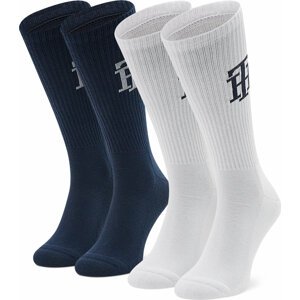 Pánské klasické ponožky Tommy Hilfiger 701221053 White 002