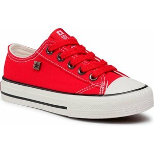 Plátěnky Big Star Shoes DD374161 S Red