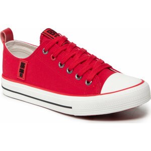 Plátěnky Big Star Shoes JJ274124 Red/Black