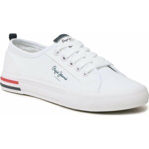 Tenisky Pepe Jeans Brady Basic Boy PBS30549 White 800