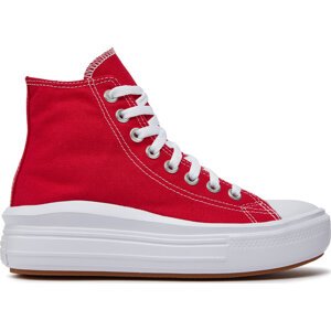 Plátěnky Converse Chuck Taylor All Star Move A09073C Red/White/Gum