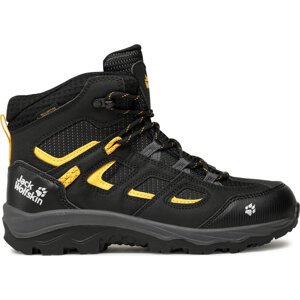 Trekingová obuv Jack Wolfskin Vojo Texapore Mid K 4042181 Black/Burly Yellow