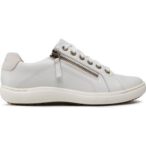 Sneakersy Clarks Nalle Lace 261650014 White Leather