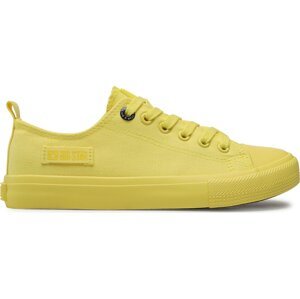 Plátěnky Big Star Shoes LL274026 Žlutá