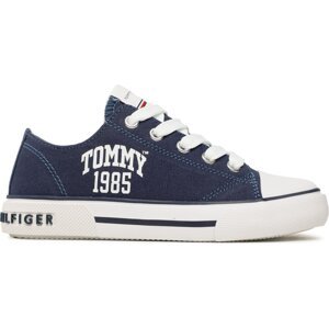 Plátěnky Tommy Hilfiger Varisty Low Cut Lace-Up Sneaker T3X9-32833-0890 M Blue 800