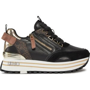 Sneakersy Liu Jo Maxi Wonder 72 BA4057 PX454 Black/Brown S1033