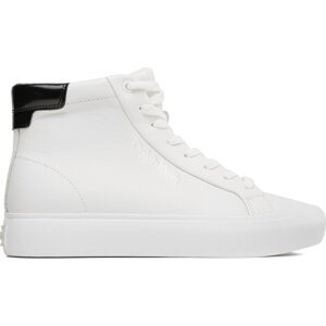 Sneakersy Calvin Klein Vulc High Top HW0HW01679 White/Black 0K4