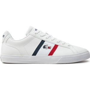 Sneakersy Lacoste Lerond Pro Leather 745CMA0055 Wht/Nvy/Re 407