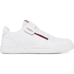 Sneakersy Kappa 260817K White/Red 1020