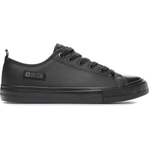 Plátěnky Big Star Shoes KK174009 Black