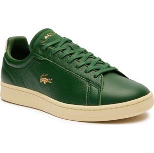 Sneakersy Lacoste Carnaby Pro Leather 747SMA0042 Dk Grn/Off Wht 1X3