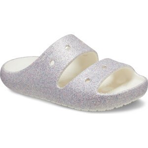 Sandály Crocs Classic Glitter Sandal V2 Kids Mystic 209705 Glitter 9DI