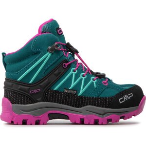 Trekingová obuv CMP Kids Rigel Mid Trekking Shoes Wp 3Q12944 Zelená