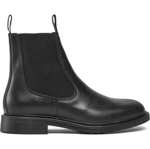 Kotníková obuv s elastickým prvkem Gant Millbro Chelsea Boot 27631416 Black