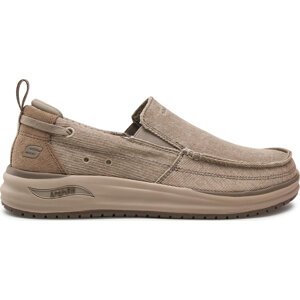 Polobotky Skechers Port Bow 204605/TPE Taupe