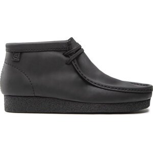 Kotníková obuv Clarks Shacre Boot 261594407 Black Leather
