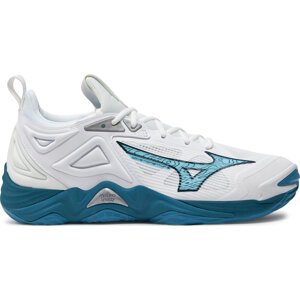 Boty Mizuno Wave Momentum 3 V1GA2312 White/Sailor Blue/Silver 21