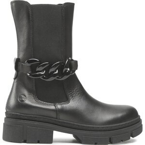 Kotníková obuv s elastickým prvkem Tamaris 1-25983-29 Black/Black 064