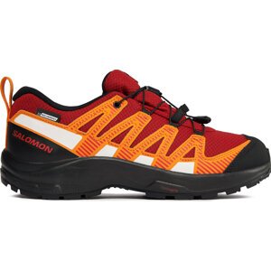 Trekingová obuv Salomon Xa Pro V8 Climasalomon™ Waterproof L47283800 Red Dahlia/Black/Orange Pepper