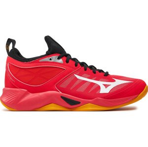 Boty Mizuno Wave Dimension V1GA2240 Radiant Red/White/Carrot Curl 2