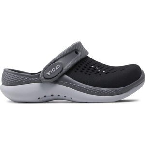 Nazouváky Crocs Literide 360 Clog T 206712 Black/Slate Grey