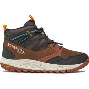 Trekingová obuv Merrell Nova Sneaker Boot Bungee Mid Wp J067111 Brown