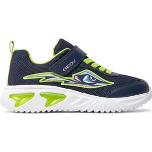 Sneakersy Geox J Assister Boy J45DZA 014CE C0749 D Navy/Lime