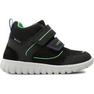 Kotníková obuv Superfit 1-006189-0000 S Black/Green