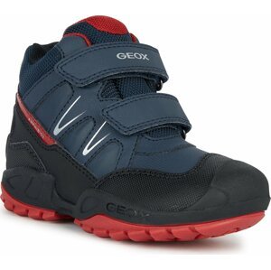 Sněhule Geox Jr New Savage B Abx J261WA 0CEFU C0735 D Navy/Red