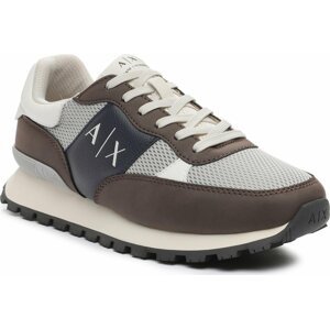 Sneakersy Armani Exchange XUX181 XV767 T050 Choco+Grey