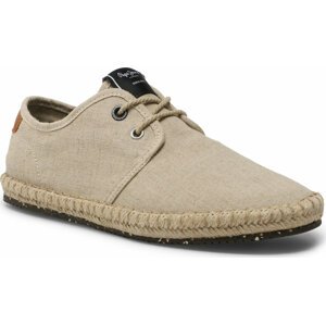 Espadrilky Pepe Jeans Tourist Classic PMS10316 Ecru 814