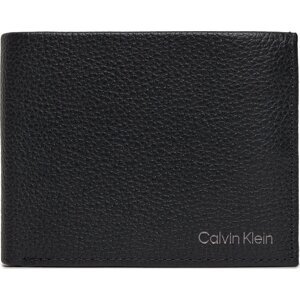 Velká pánská peněženka Calvin Klein Warmth Trifold 10Cc W/Coin L K50K507969 Ck Black BAX