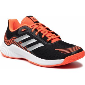 Boty adidas Novaflight M FZ4270 Cblack/Silvmt/Solred