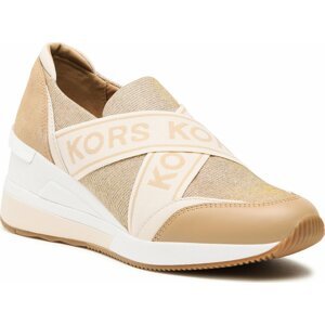 Sneakersy MICHAEL Michael Kors Geena Slip On Trainer 43F3GNFP2D Camel Multi