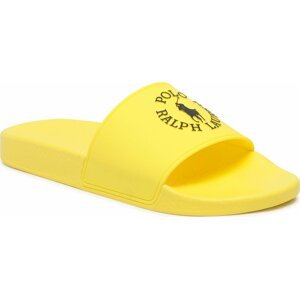 Nazouváky Polo Ralph Lauren P. Slide/Cb 809892947004 Lemon/Black Cr Logo