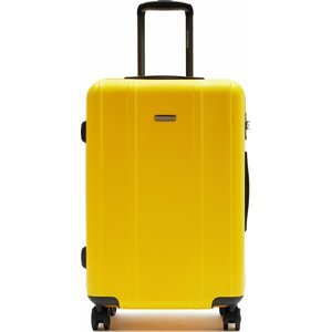 Střední Tvrdý kufr WITTCHEN 56-3P-712-50 Żółty 50