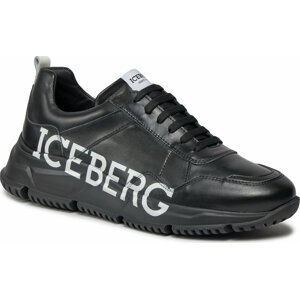 Sneakersy Iceberg Gregor IU1631 Comb. Black Print