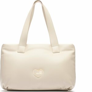 Kabelka LOVE MOSCHINO Borsa Pu Puffy JC4271PP0HKN0110 Avorio