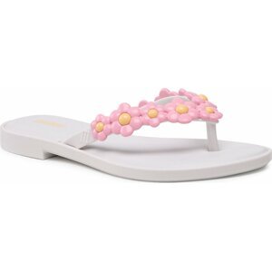 Žabky Melissa Flip Flop Spring Ad 33715 White/Pink AL237