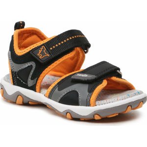 Sandály Superfit 1-009470-0010 S Black/Orange