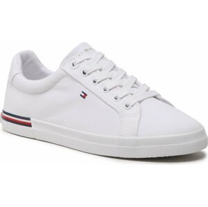 Tenisky Tommy Hilfiger Essential Stripes Sneaker FW0FW06954 White YBS