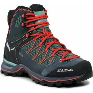 Trekingová obuv Salewa Ws Mtn Trainer Lite Mid Gtx GORE-TEX 61360-5585 Feld Green/Fluo Coral 5585