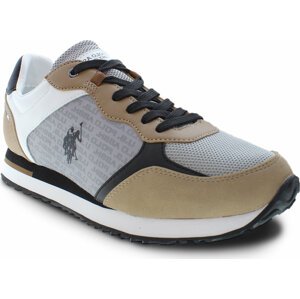 Sneakersy U.S. Polo Assn. Xirio XIRIO006 GRY-BEI01