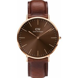 Hodinky Daniel Wellington Classic St Mawes DW00100627 Brown/brown