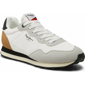 Sneakersy Pepe Jeans Natch Male PMS30945 White 800