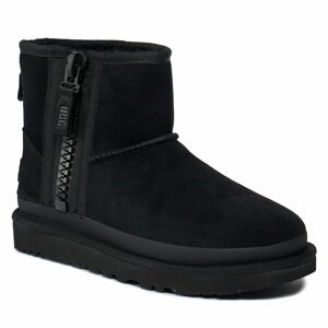 Boty Ugg W Classic Mini Zipper Tape Logo 1144034 BLK